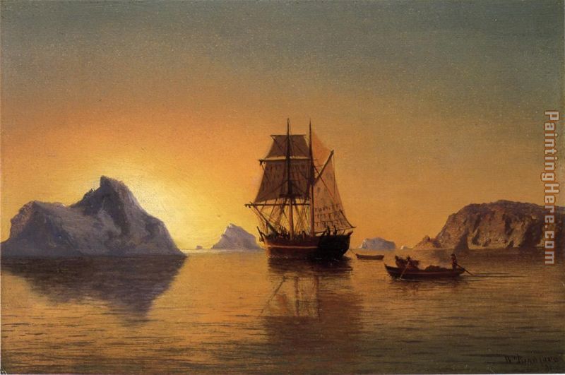 William Bradford An Arctic Scene